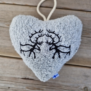 Tvätthjärta Koivu "Renar"