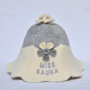 Bastuhatt/Isvakshatt - Blomma Miss Sauna